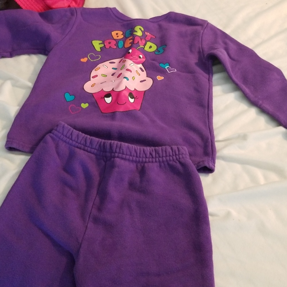 Sweat pant suit